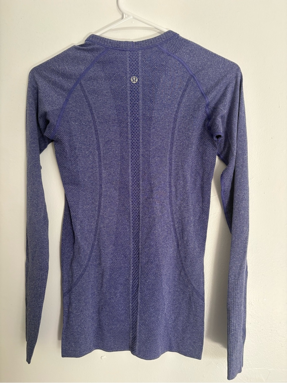 lululemon athletica Seamless Long Sleeve Active Top - Purple